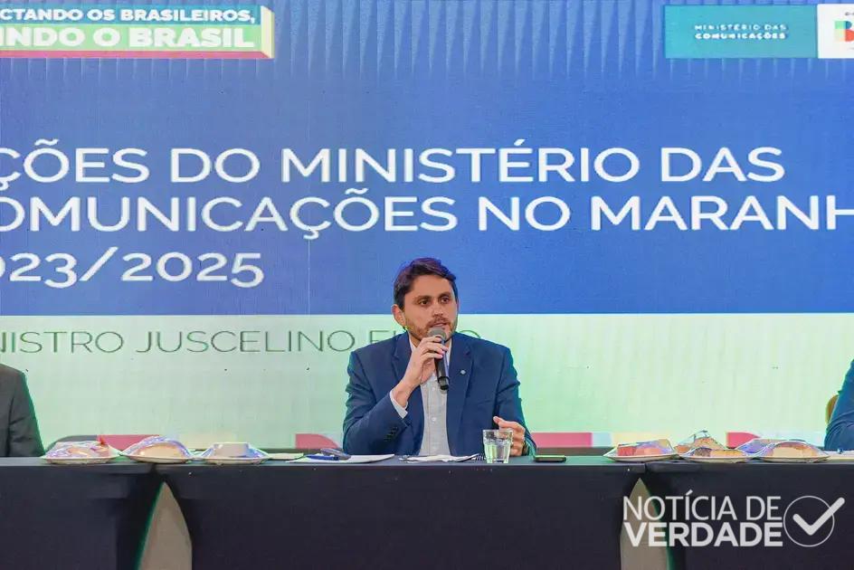 Juscelino Filho fala sobre internet nas escolas e TV 3.0 no Brasil