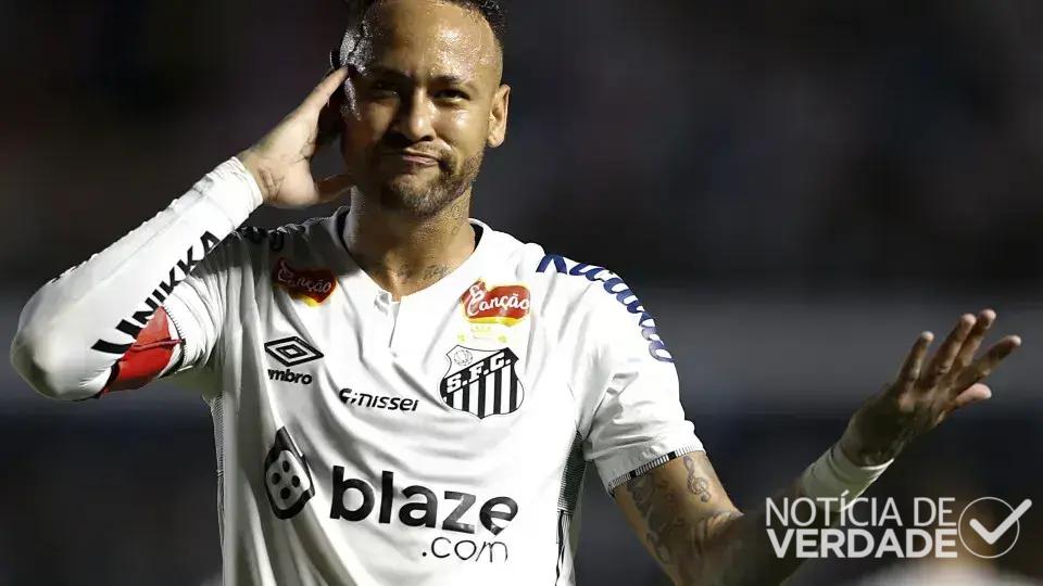 Neymar confirma presença no jogo de estreia do Santos no Brasileirão