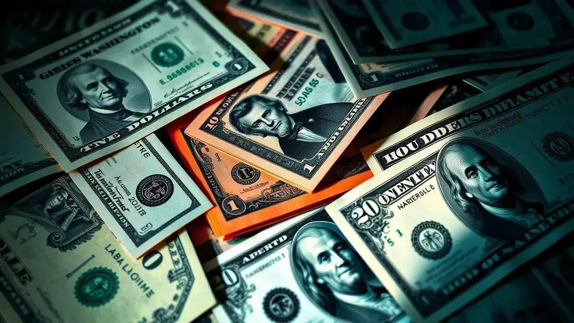 Projeção do dólar para 2025 segue em R$ 5,99