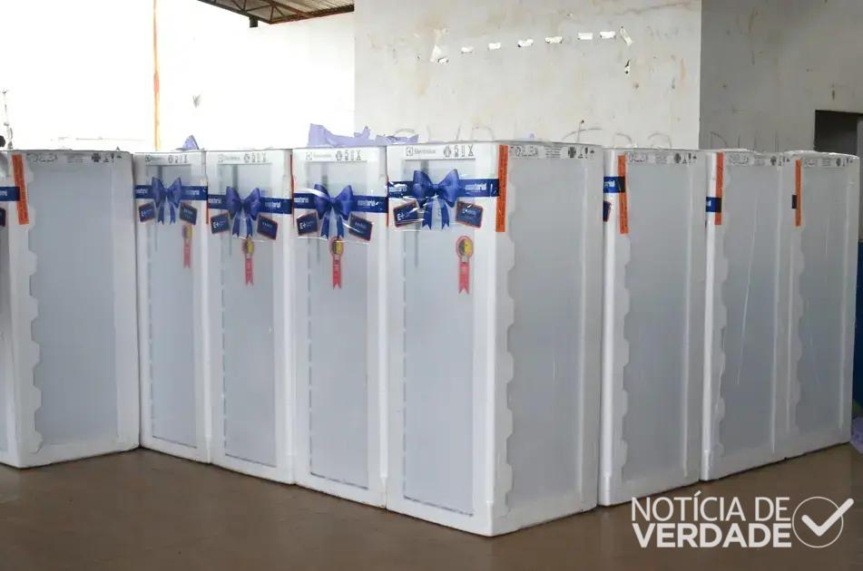 Sorteio de geladeiras novas em Luís Domingues; saiba como participar